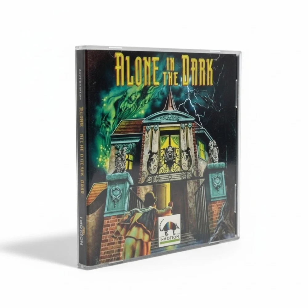 1993 Alone in the Dark (PC CD-ROM)  Derceto Mansion Survival Horror Video Game V